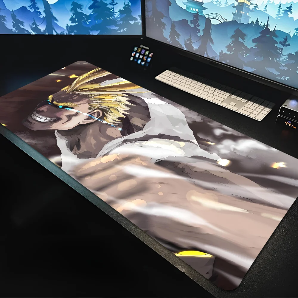 

1pc A-Anime All Might Non-slip Mouse Pad Suitable For Office Computers Laptops E-sports Game Desk Mats XXL Keyboard