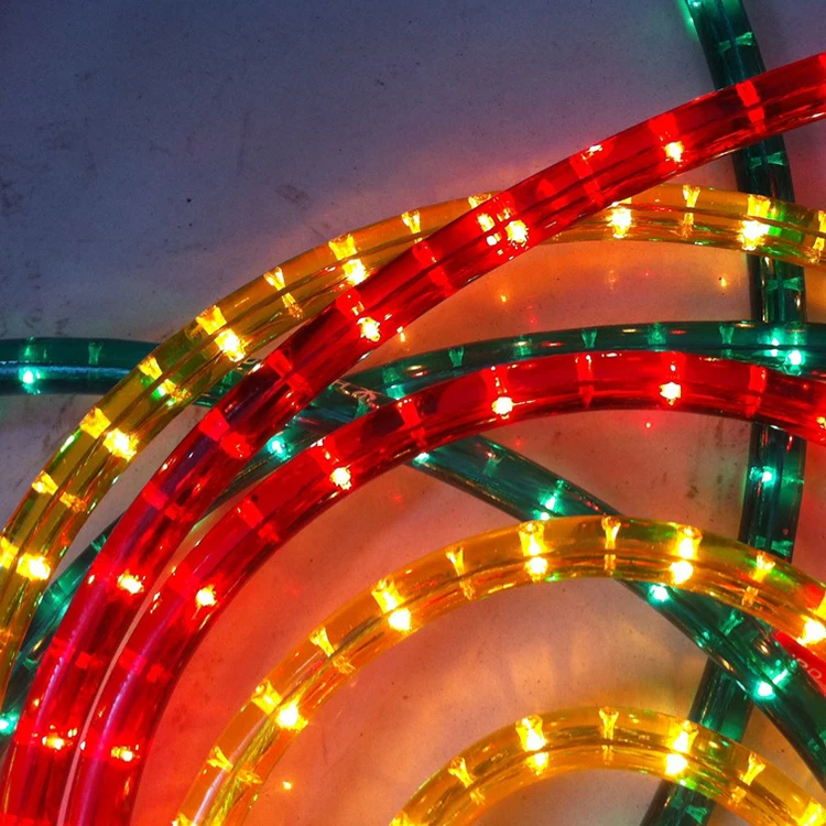 Christmas Rope Lights Low Voltage Hanging Led Strip Lights Waterproof Christmas Strip Lights Outdoor Indoor