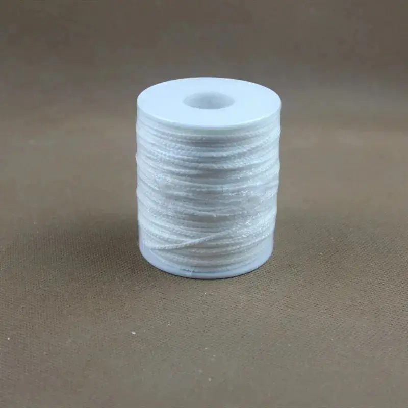 24 Strands 61 M Woven Cotton Wick Material Wholesale Handmade Candle Making Accessories Home Smokeless Candle Production