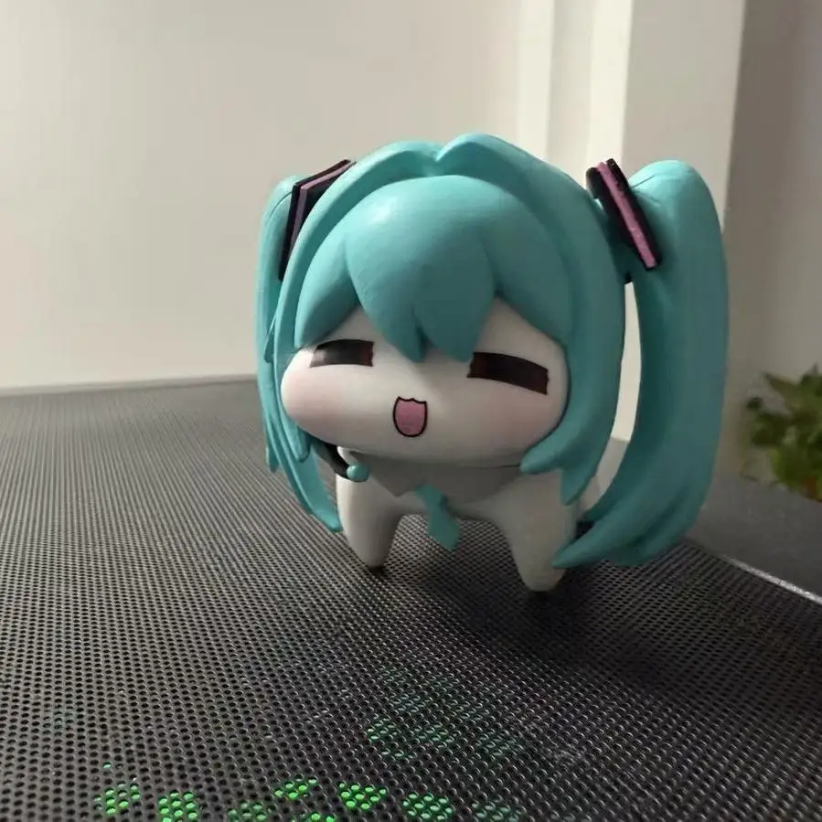 شخصيات دورو هاتسون ميكو اللطيفة Q نسخة PVC أنيمي نموذج أرقام Kawaii الكرتون سطح المكتب الديكور لعبة دمية هدية #3