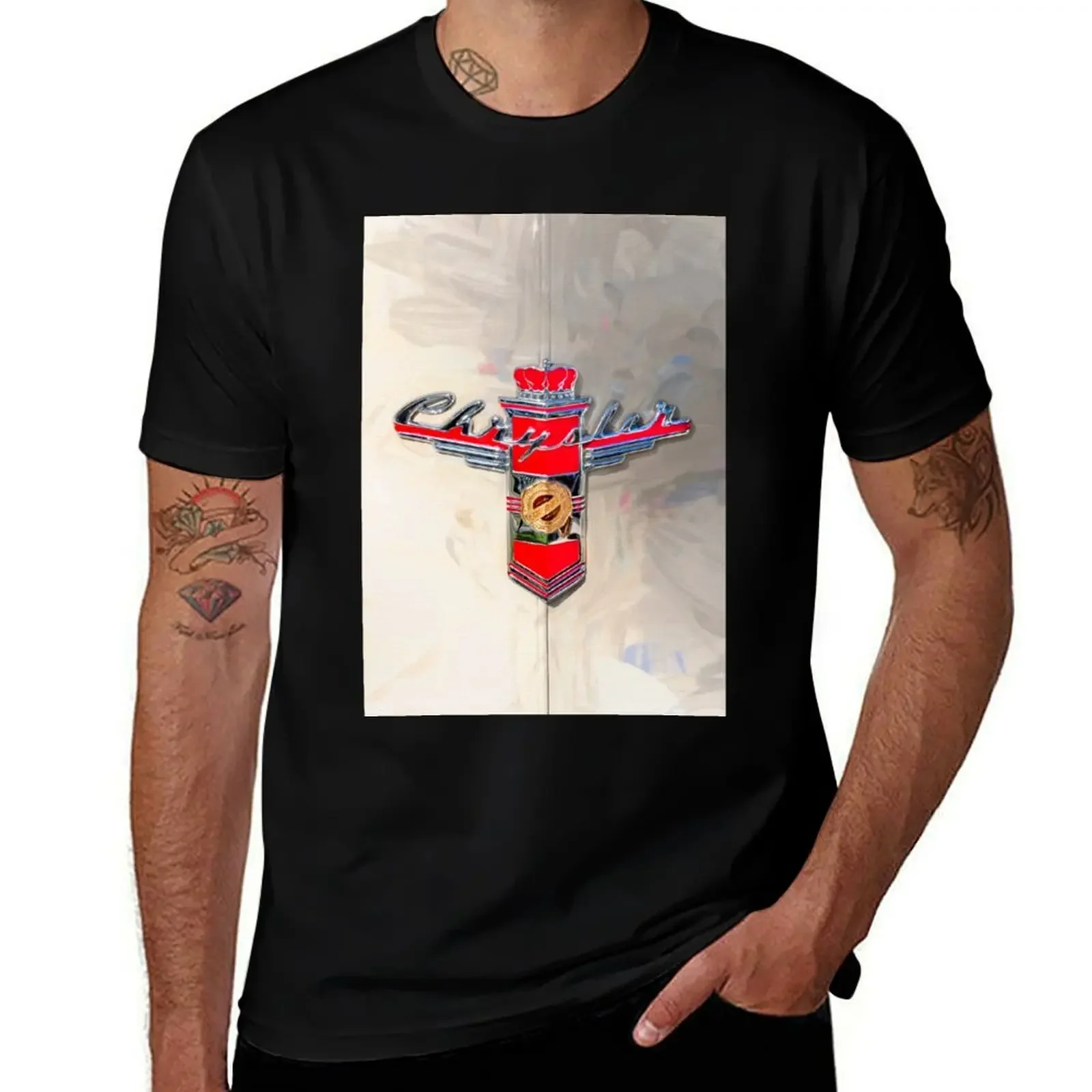 

1947 Tan Chrysler Town And Country Sedan 4 Door X108 T-Shirt funny meme t-shirts gifts for boyfriend men t shirts high quality