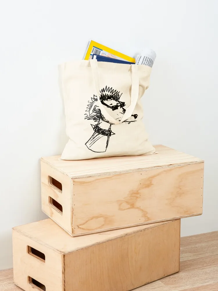 Mohawk Hound Tote Bag custom fabric bag cloth bag woman tote bags men Customizable tote