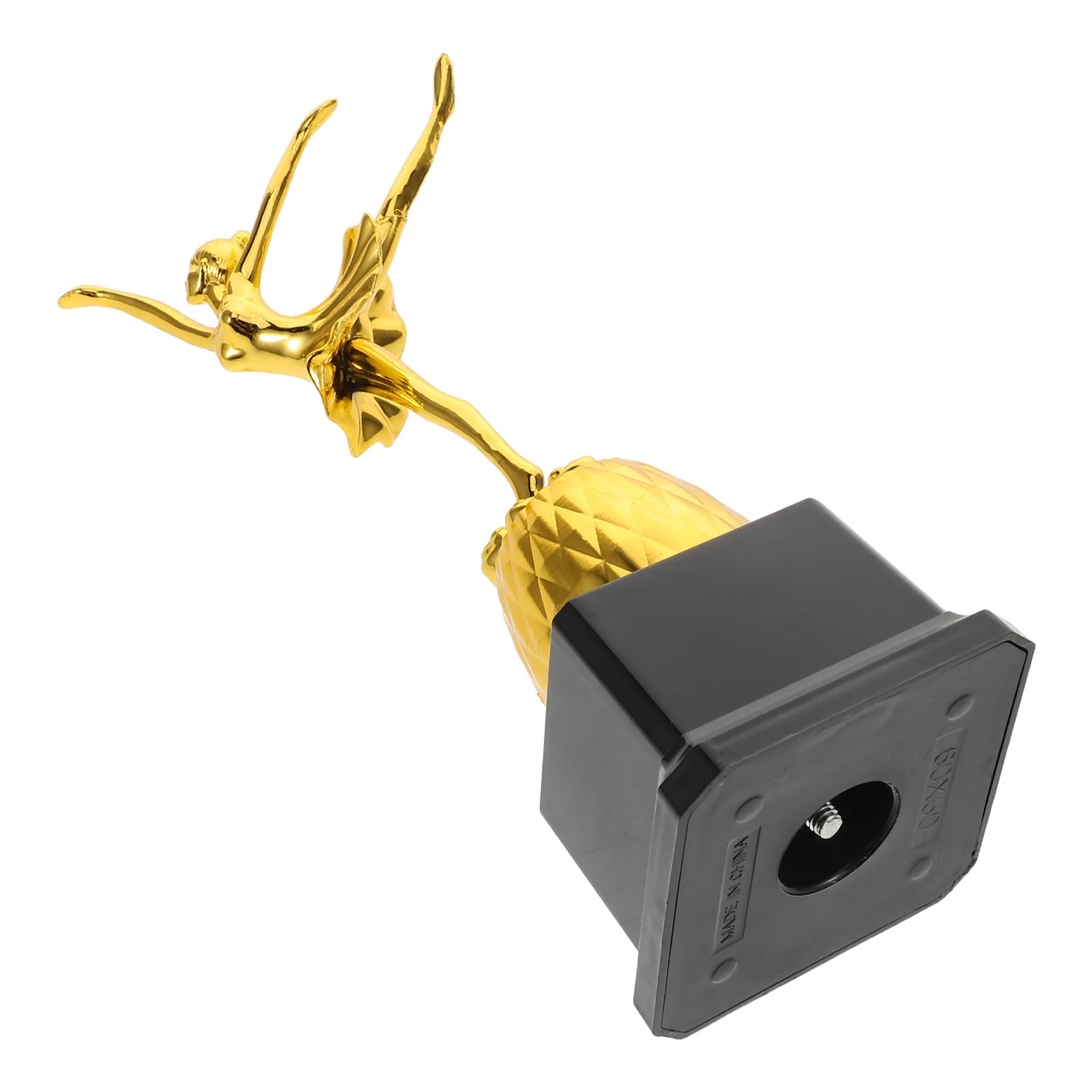 Coupe de trophée de danse pour compétitions de ballet, prix, petit trophée d'or, Souvenir mémorable pour les Festivals des écoles de danse