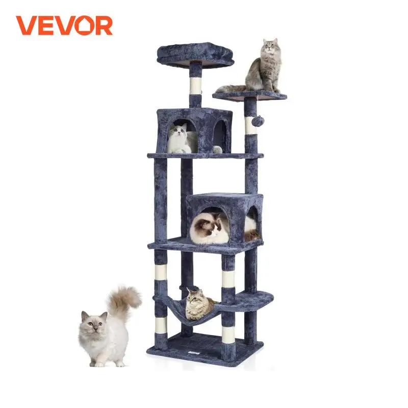 VEVOR Cat Tree for Indoor Cats  63