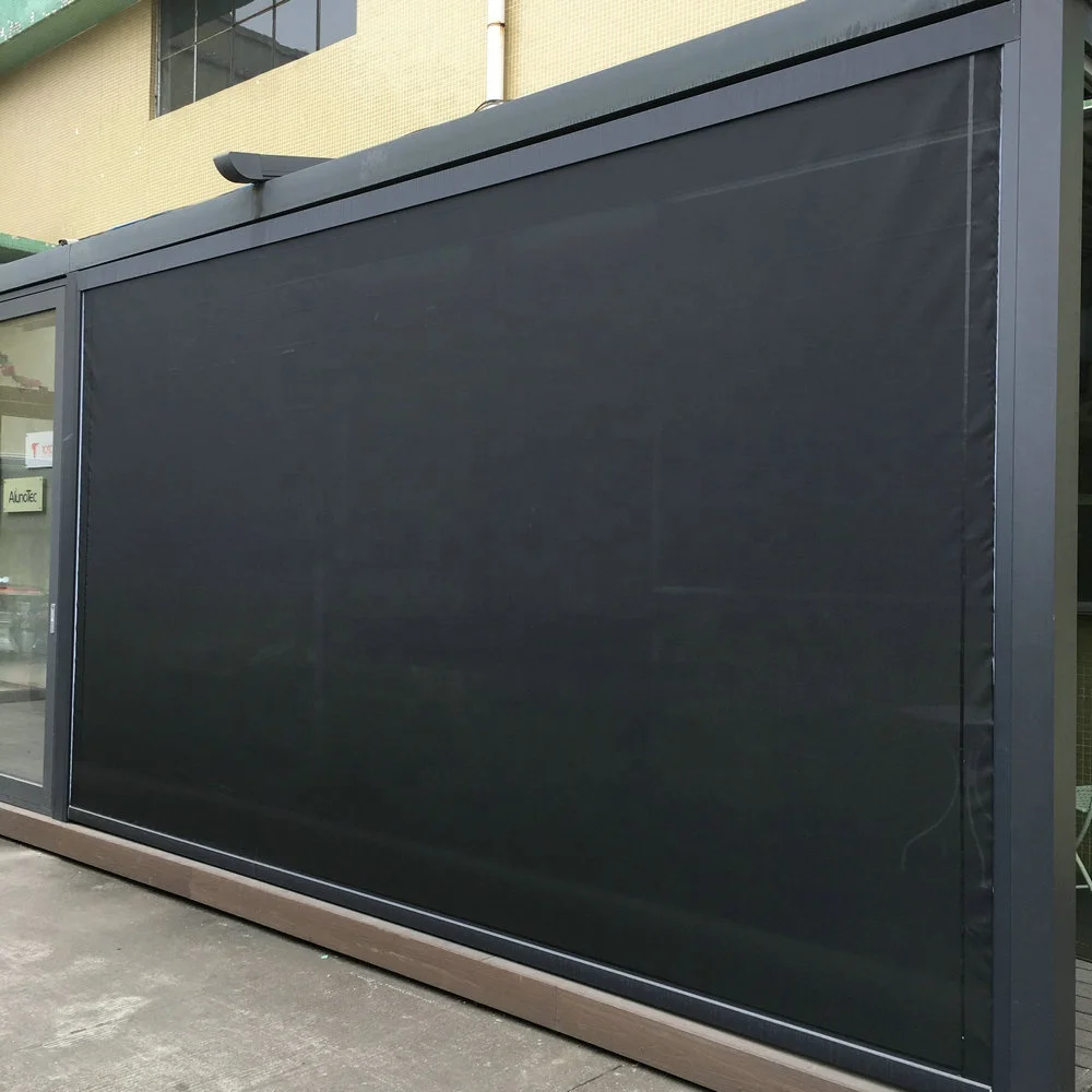 

Motorized Waterproof Outdoor Curtain External Outdoor Roller Blind