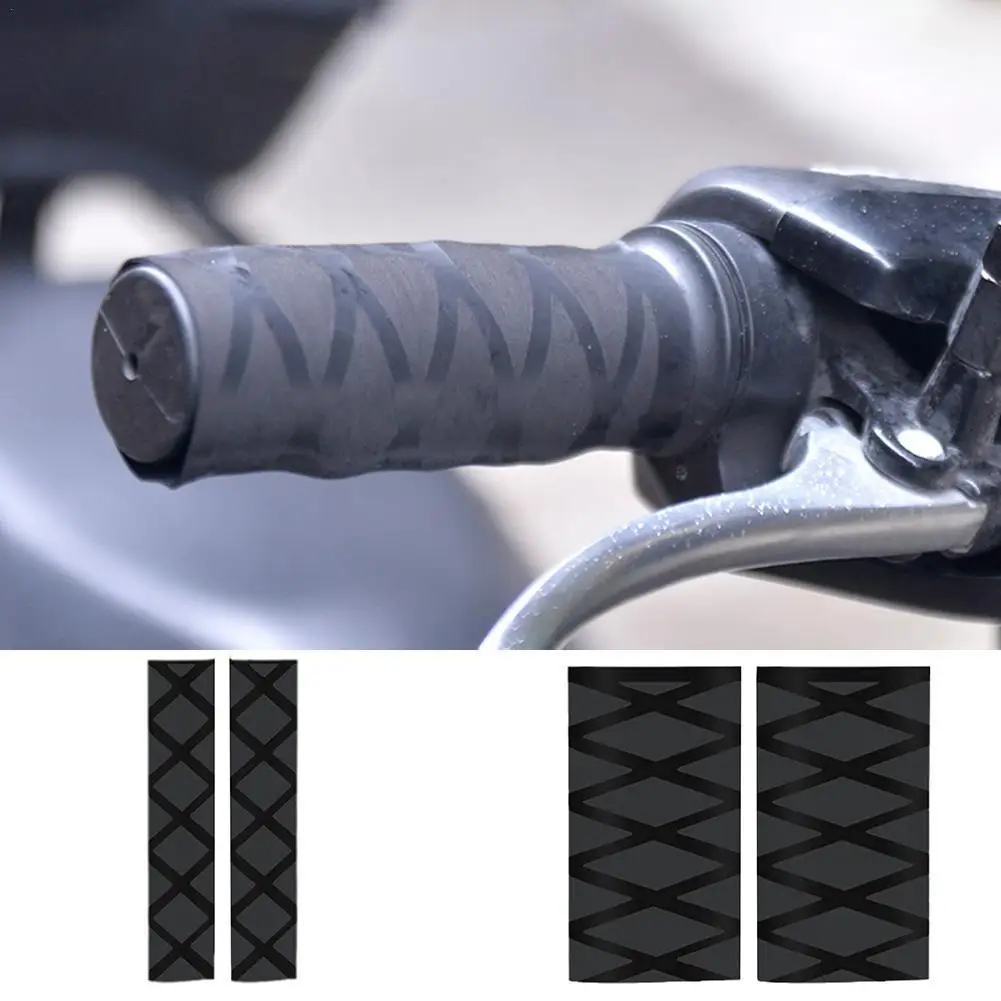 Motorcycle Non-slip Heat Shrink Rubber Grip Handle Insulation Waterproof Racket Motocross Bicycle Bike Handlebar Cover