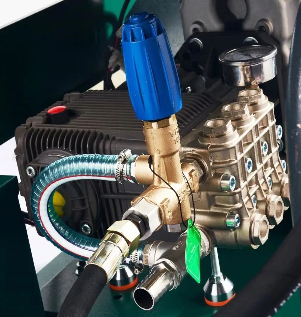 Industriale 50L 150 Bar Pulitore per tubi ad alta pressione Diesel Acqua Jetter Macchina di scarico Attrezzatura per la pulizia delle fognature con parti di pistola