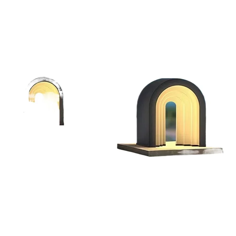 Wall stigma light Solar outdoor garden landscape light Waterproof door pier door pillar light