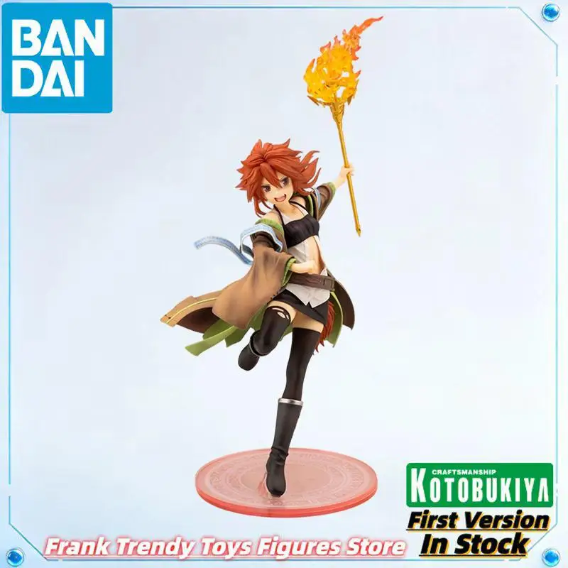 Genuine Licensed by Bandai-Yu-GiOh! Official Card Game-Kareitsukai Hiita-Kitsunebi-Monster Figure Collection-1/7 (Kotobukiya)
