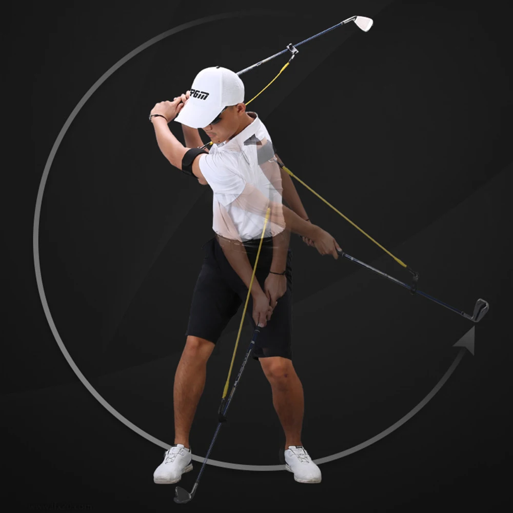 PGM Golf Swing Эластичная веревка Сила качелей Вспомогательный тренажер для начинающих Практические принадлежности