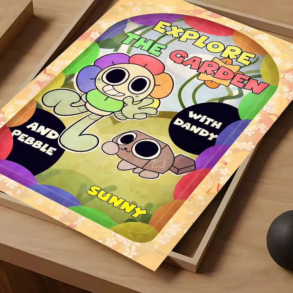 D-Dandys W-World Game ملصق عالي الجودة طباعة ديكور المنزل جدار الفن جدارية غرفة زخارف للحانات