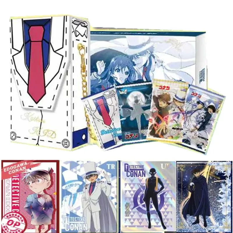 New Detective Conan Carnival Feast 1st Series Card Kudou Shinichi Rare Anime Character Collection Card Kids Toys Christmas Gifts