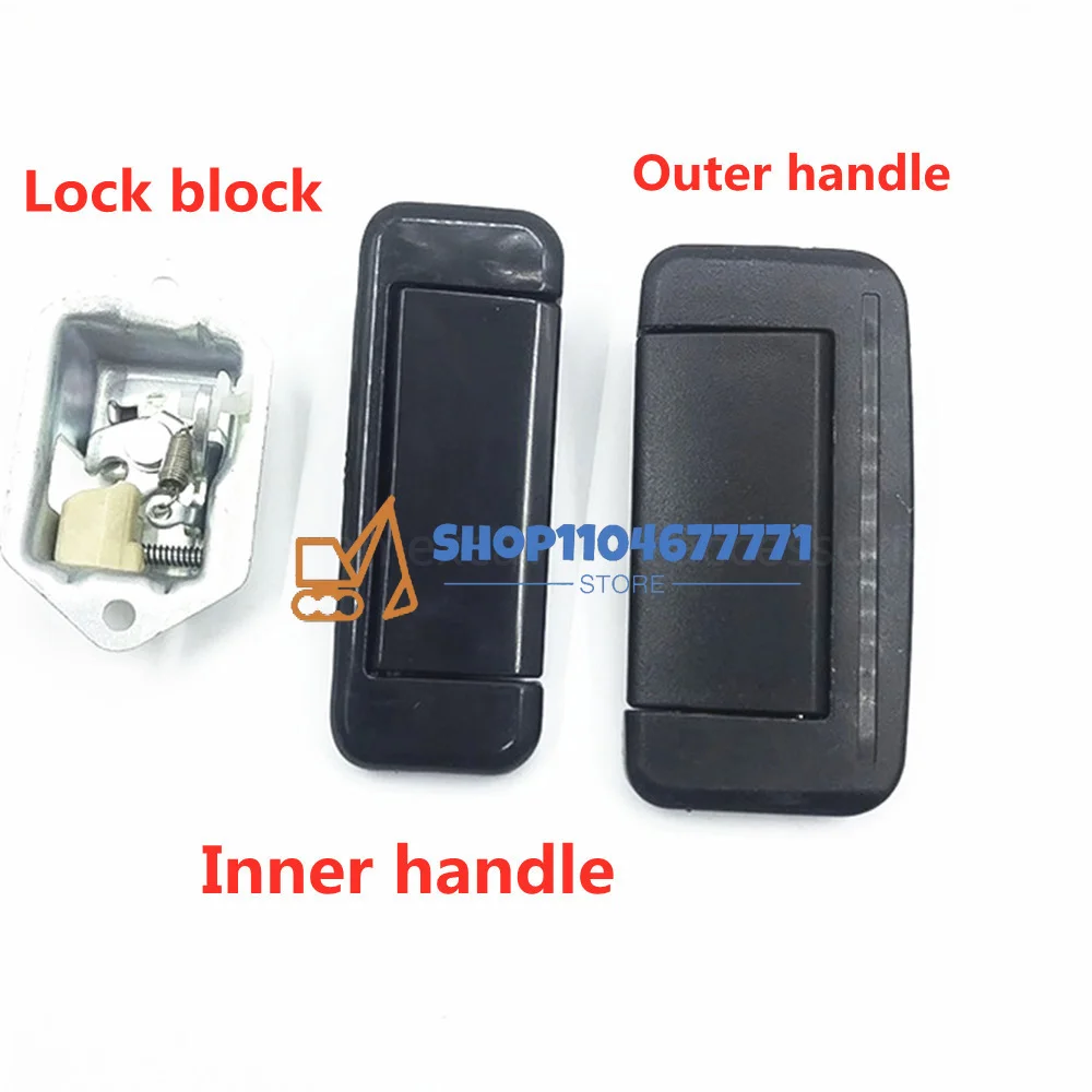 

Excavator Accessories 22B-54-16211 22B5416211 For Komatsu PC40 55 78 128 228US Cab Door Lock Body External Handle