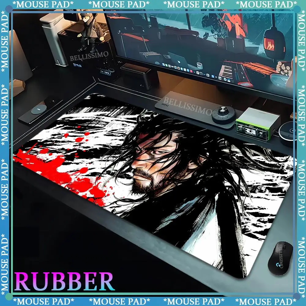V_Vagabond Desktop protective Mouse Pad Oversized Ergonomic mouse pads Gaming Esports mouse pads Anime Desktop accessories Pad