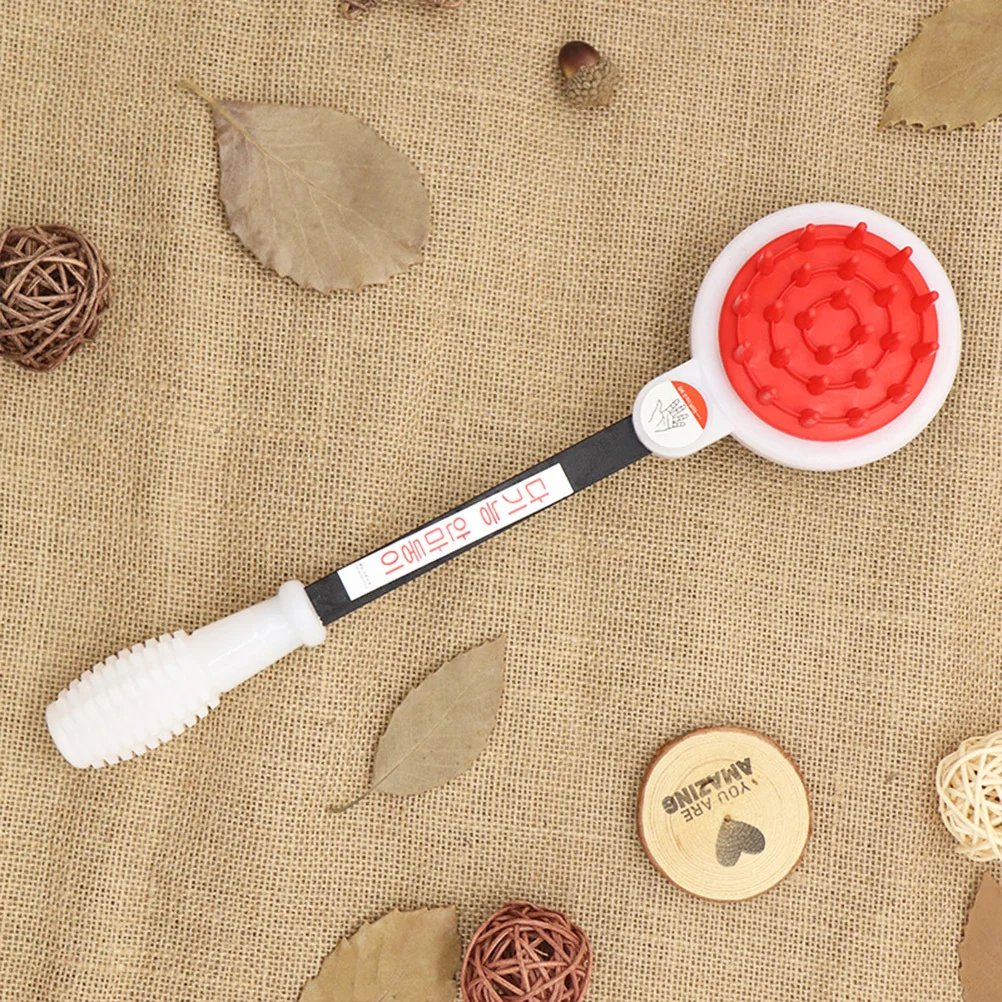 

Massage Hammer Long Handle Plastic Percussion Stick For Back Neck Shoulder Relief Multifunctional Fatigue Reduction Tool