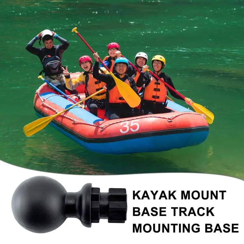 Kayak Cup Holder Track Mount Boat Track Adapter For Fishing Rod Holder Fishing Boat Accessories Kayak Track Adapter For