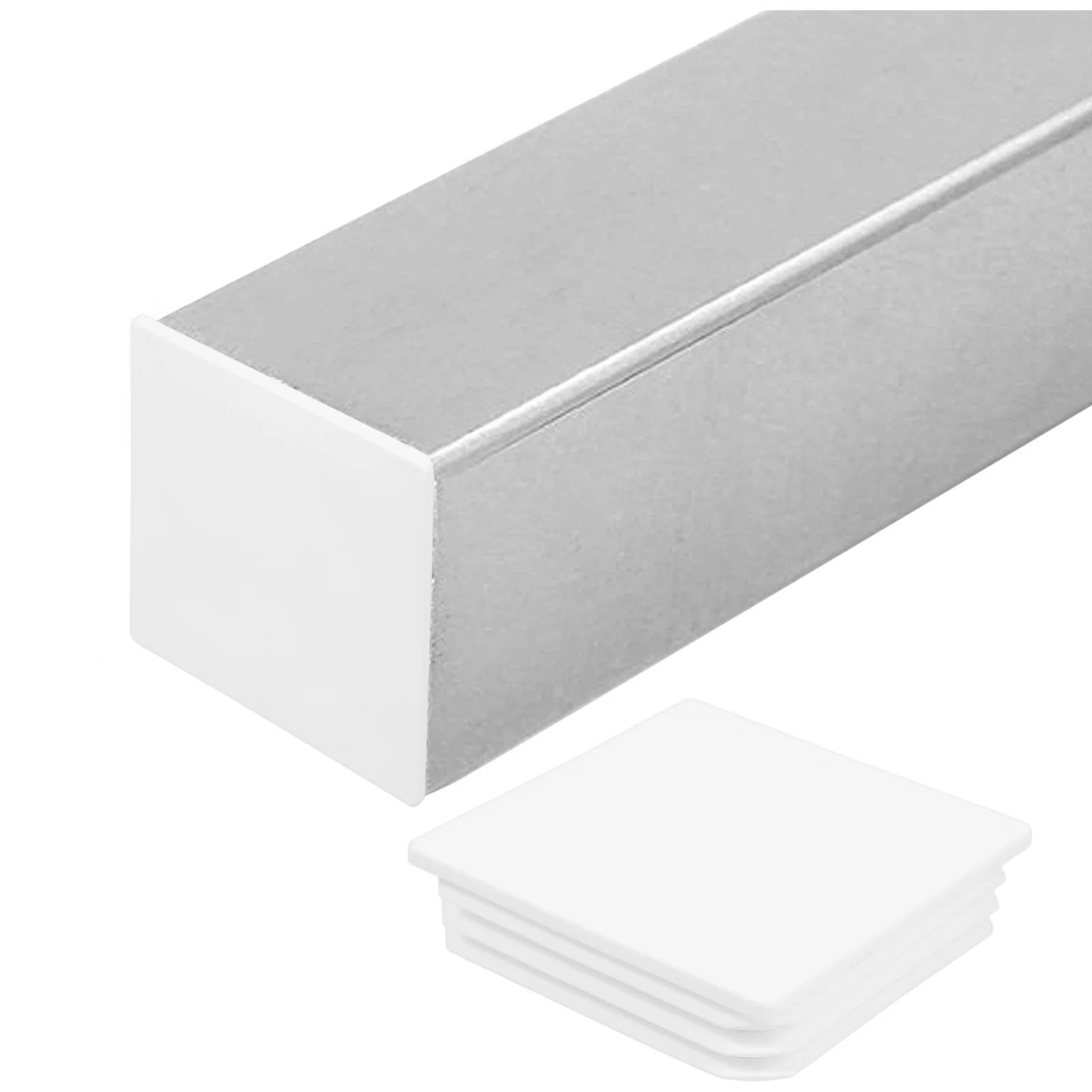 

4Pcs Fence Post Cap Guardrail Cover Replacement Plastic Square Post Caps Fence Protector Sealing Cover Guardrail Caps