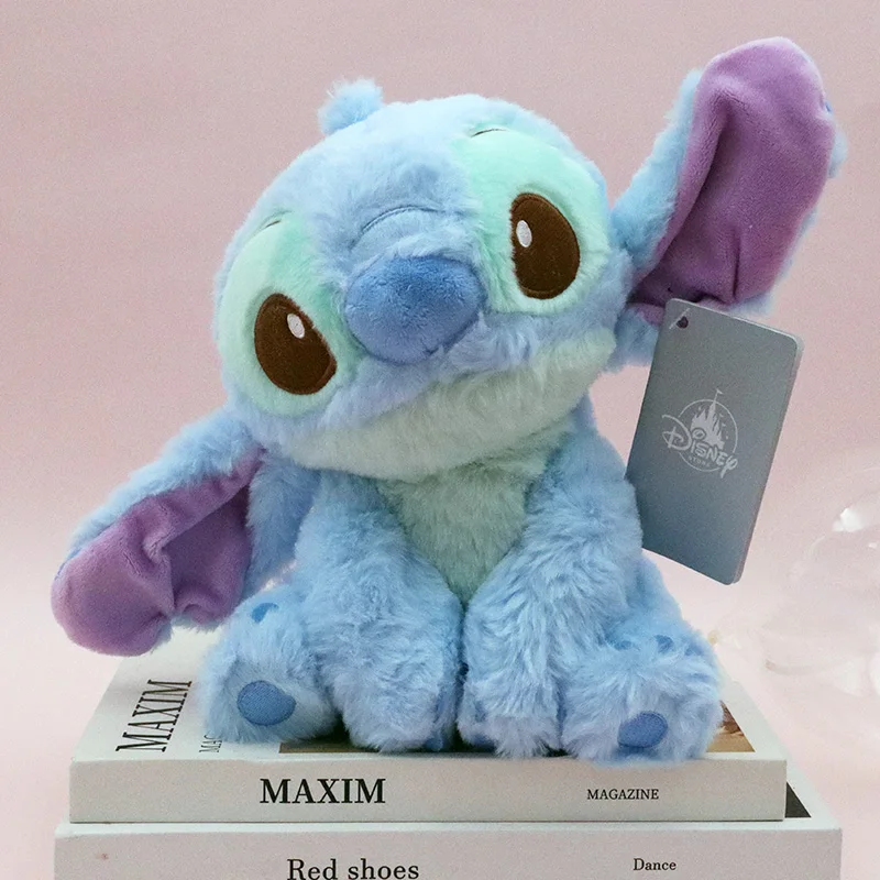 

23cm Kawaii Anime Lilo & Stitch Plush Toy Fluffy Cute Things Kids Dolls Stuffed Animal Room Decor Boy Girls Gift For Girlfriend