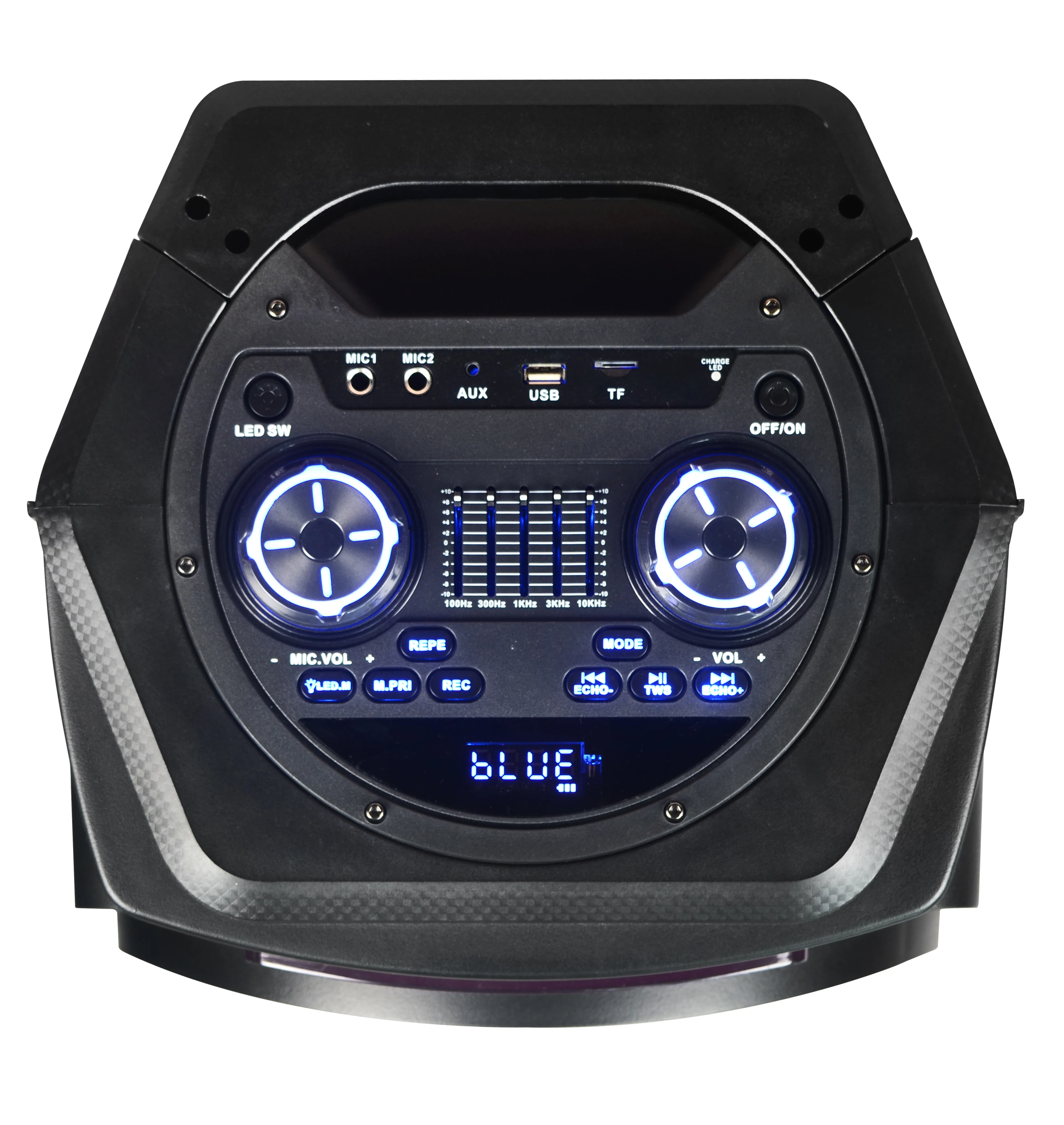 Caixa De som 3000W High-Power Bluetooth Speaker 12 Inch Outdoor Portable Subwoofer 3D Stereo Surround Sound Column Music Center