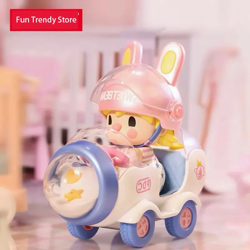 

Original Sweet Bean Bottle Car Elevator 14.5cm Pvc Limited Elevator Toys and Hobbies Cute Collection Doll Animal Models Kid Gift