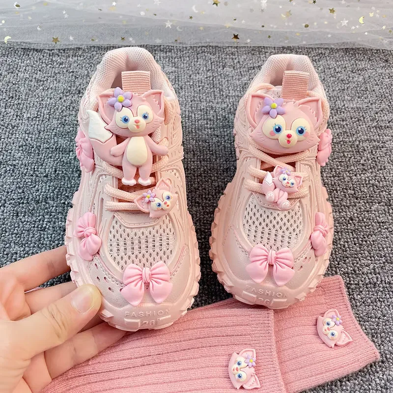 

Disney girls sports shoes spring summer fall sneakers new fashion princess shoes kindergarten casual shoes