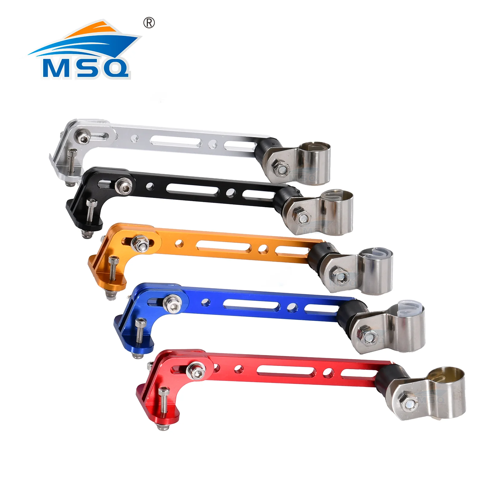 

1PC Aluminum Alloy T-seat exhaust pipe Tail bracket Exhaust fixed seat Exhaust Holder For Rc Gas Boat