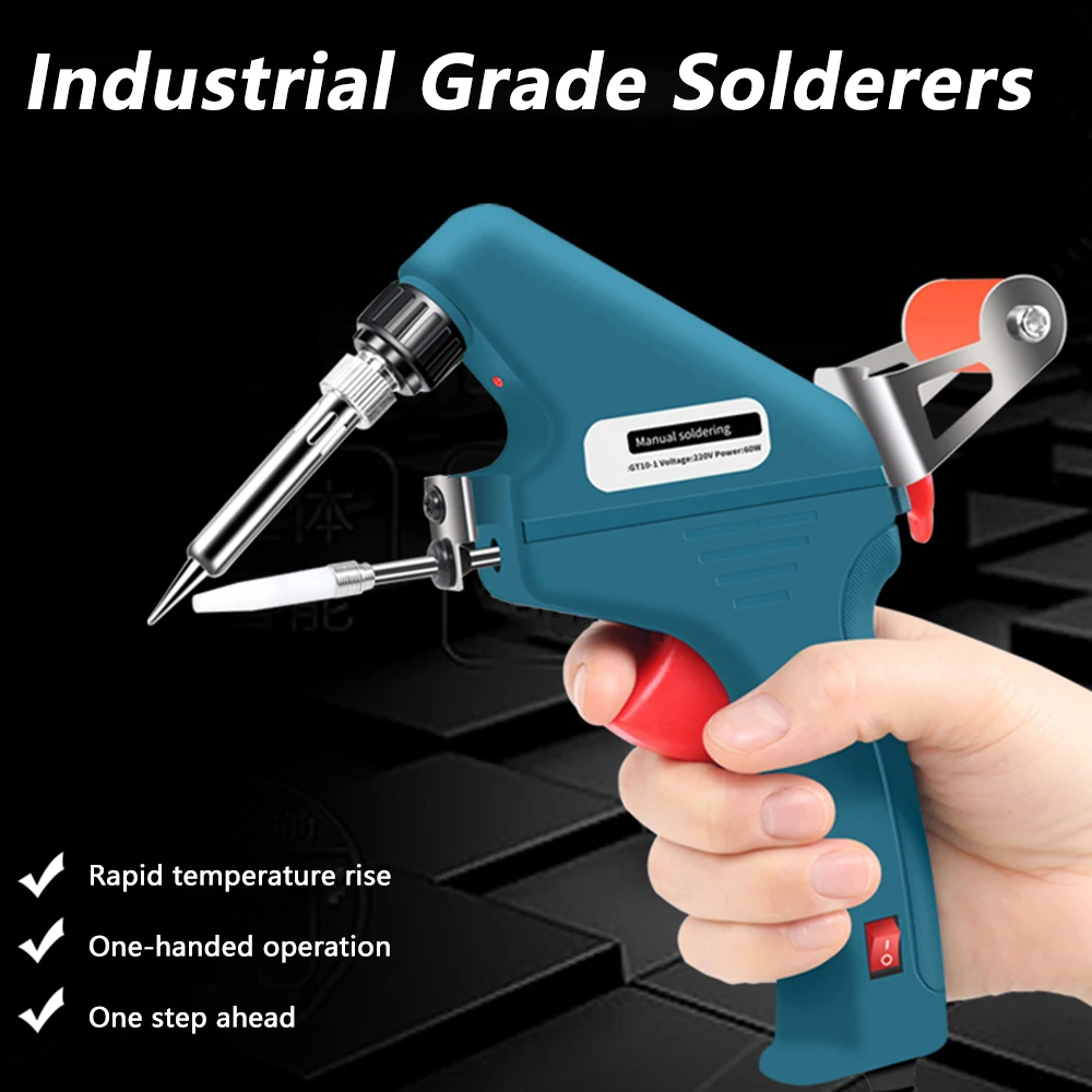 

110V 220V Soldering Guns Auto Handheld Welding Machine 60W Portable Automatic Household Welding Set Welder Welding Tools