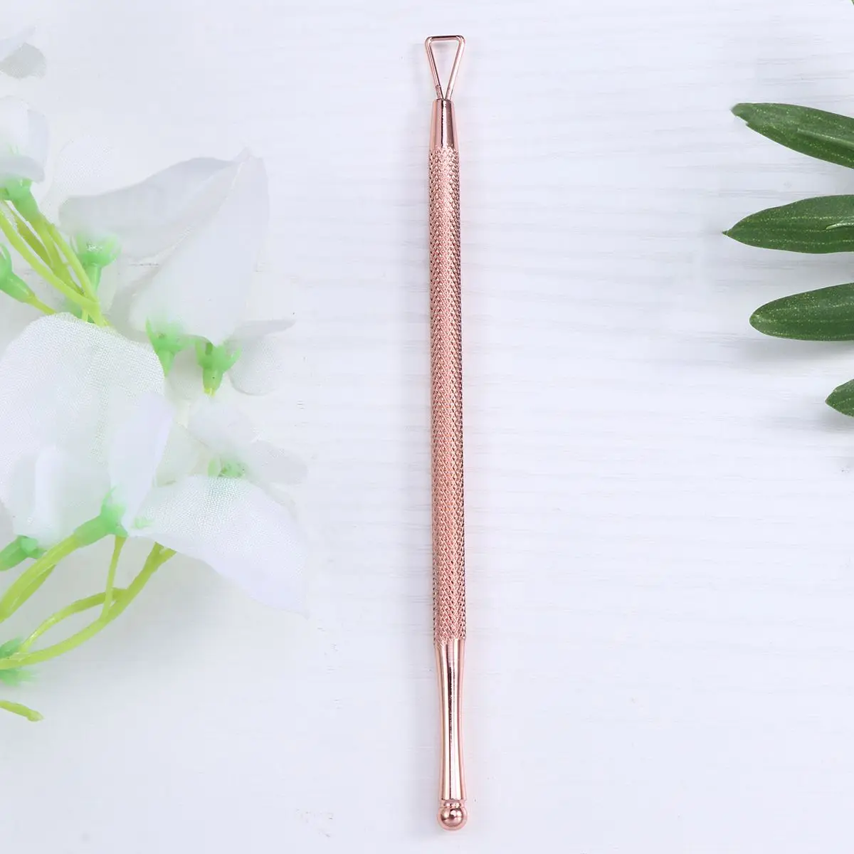 Nail Varnish Remover Gel Polish Planer Cuticle Pusher Trimmer Stainless Steel Golden Manicure Tools Portable Use