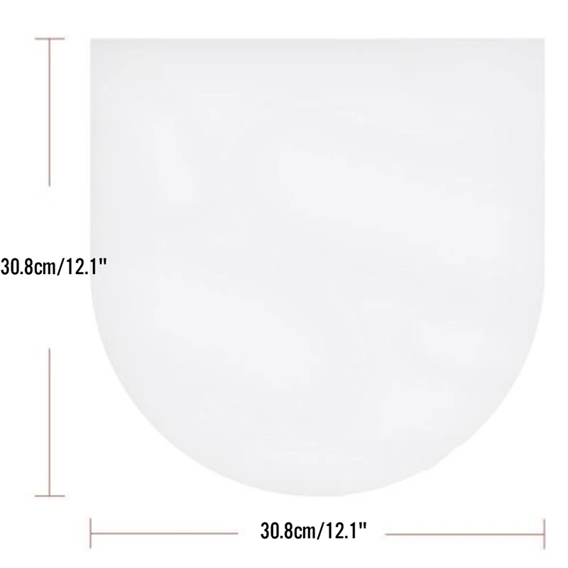 50PCS 12inch PE Vinyl Record LP LD Record 7.5