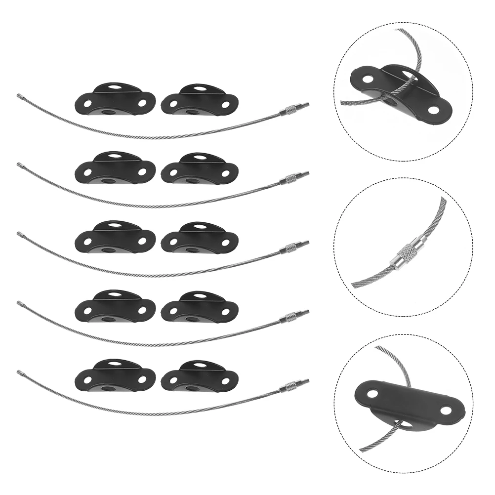 

5 Sets niture Fall Preventer Proofing Safety Toddler Indoor Child Anchors Wall