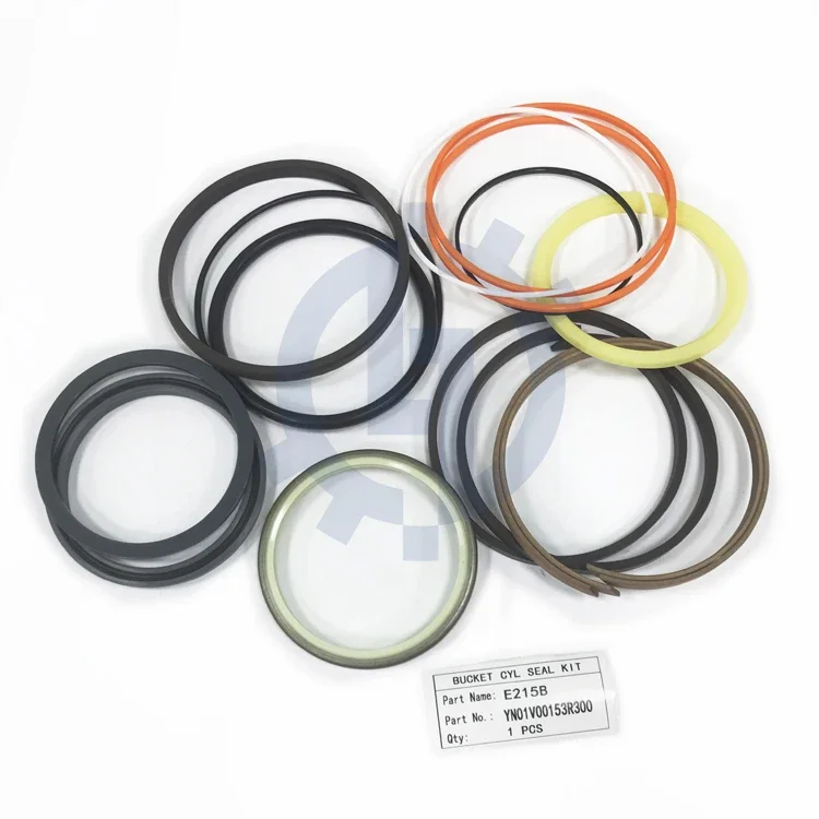 E215B Boom Seal Kit Excavator Hydraulic Bucket Oil Seal Repair Kit