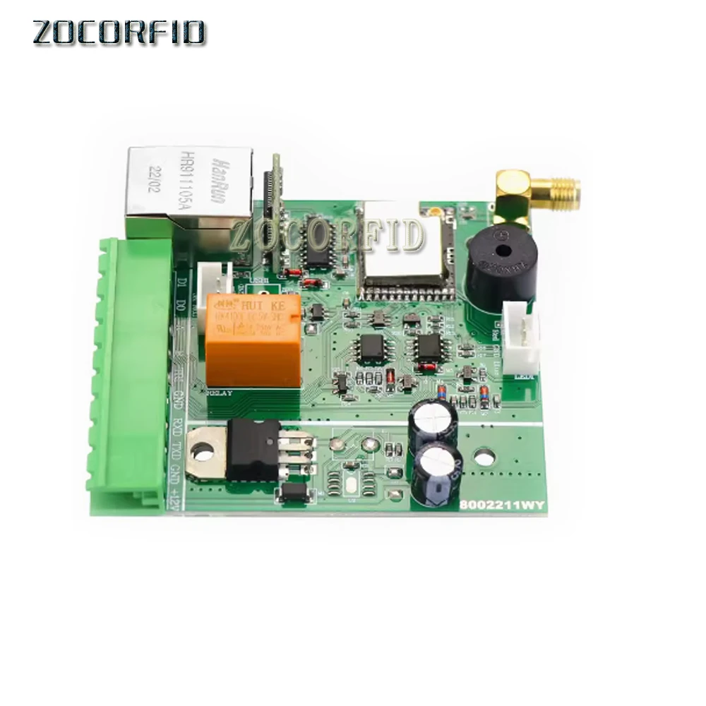 장거리 UHF RFID 모듈, RS232, 485, GW26, 34 TCP/IP UHF 리더, 라이터, 0-12dbi RFID 안테나, Arduino Raspberry와 호환 가능