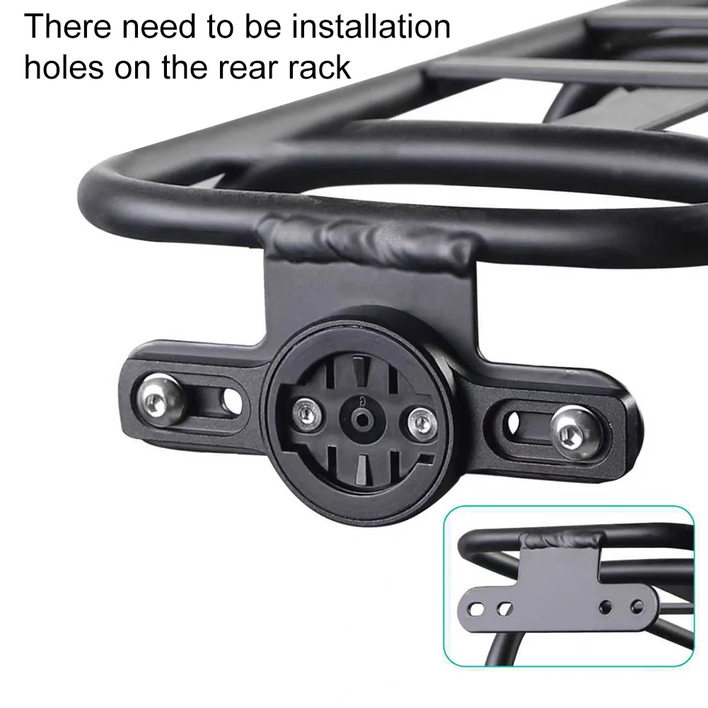 Bike Tail Light Mount Bracket For Garmin TL300 RTL510 RVR315 For IGPSPORT SR30 Rear Rack Light Holder With Hardware
