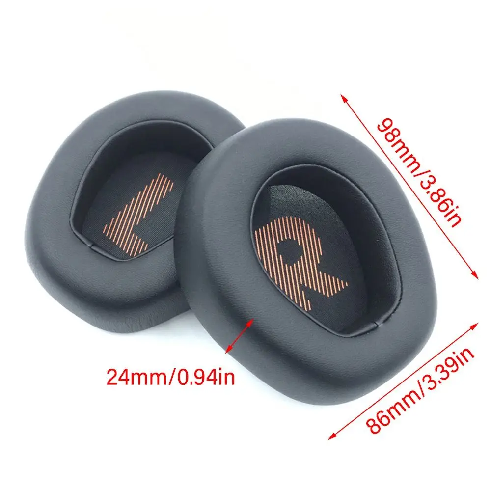 Coussinets d\'oreille de remplacement pour JBL, Quactus 100, Q200, Q300, Q400, Q6, Q800, écouteurs sans fil, coussins d\'oreille en mousse souple,