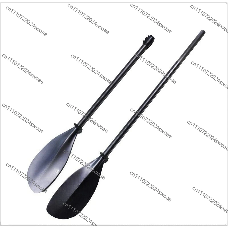 4 Portable Lightweight 3K Carbon Fiber Kayak Paddles Folding Black Paddles