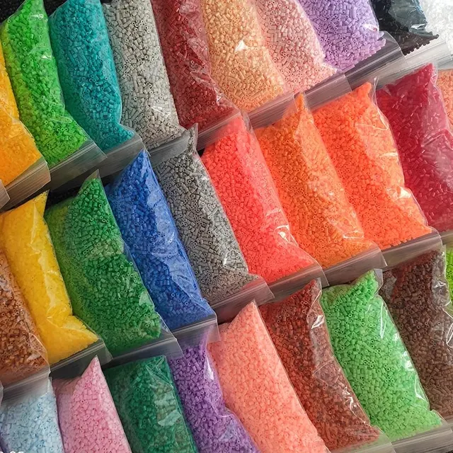 1000 sztuk/paczka 2.6mm Mini koraliki bezpiecznikowe puzzle pikselowe koraliki do topienia żelaza do tworzenia biżuterii DIY wysokiej jakości ręcznie robiona zabawka edukacyjna