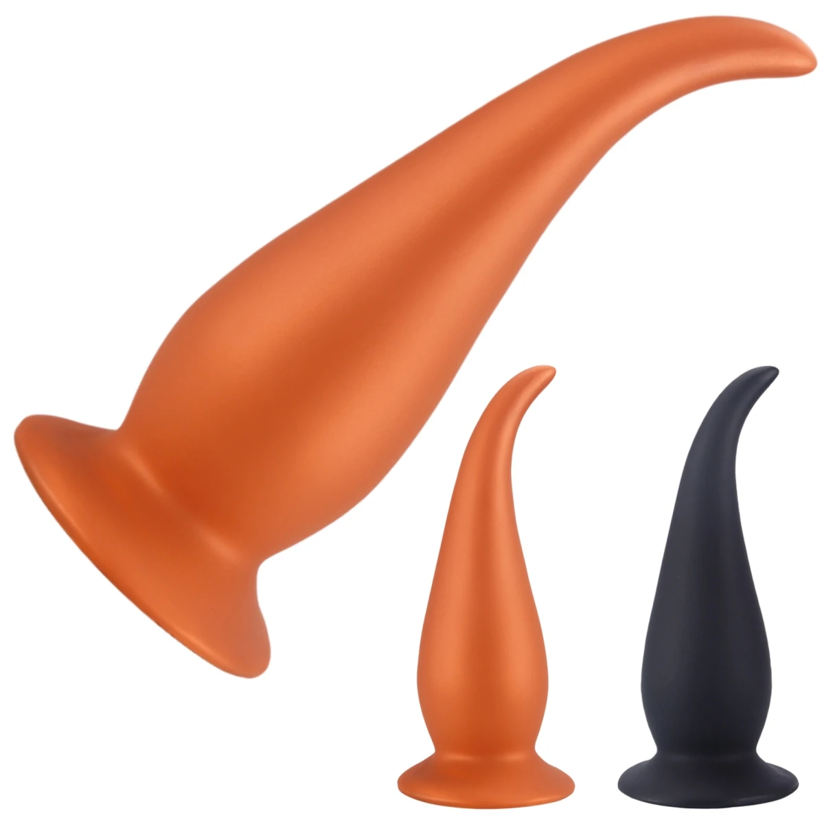 Big Pigtail Anal Butt Plug Large Silicone Anal Dilator Adult Supplies Sex Toys for Women Male Masturbation Toys Adults But Plug