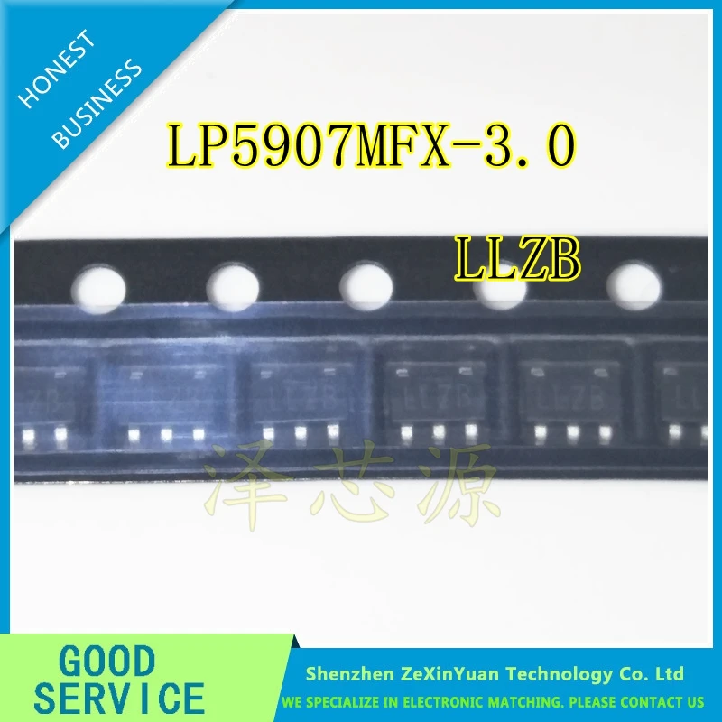 10PCS LP5907MFX-3.0/NOPB LP5907MFX-3.0 LP5907 LLZB SOT23-5