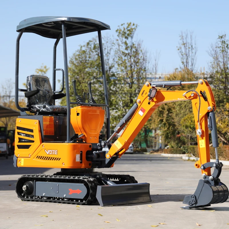 Fast Delivery Crawler Enclosed Cabin Mini Excavator 1.2 Ton Wholesale Mini Excavators With Thumb Bucket Hydraulic customized