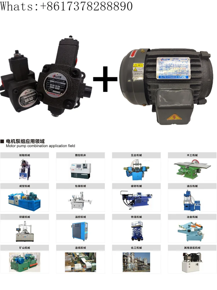 Taiwan ELITE Elliott oil pump VP-20-FA3 oil pump VP-40-15 XHDH blade pump