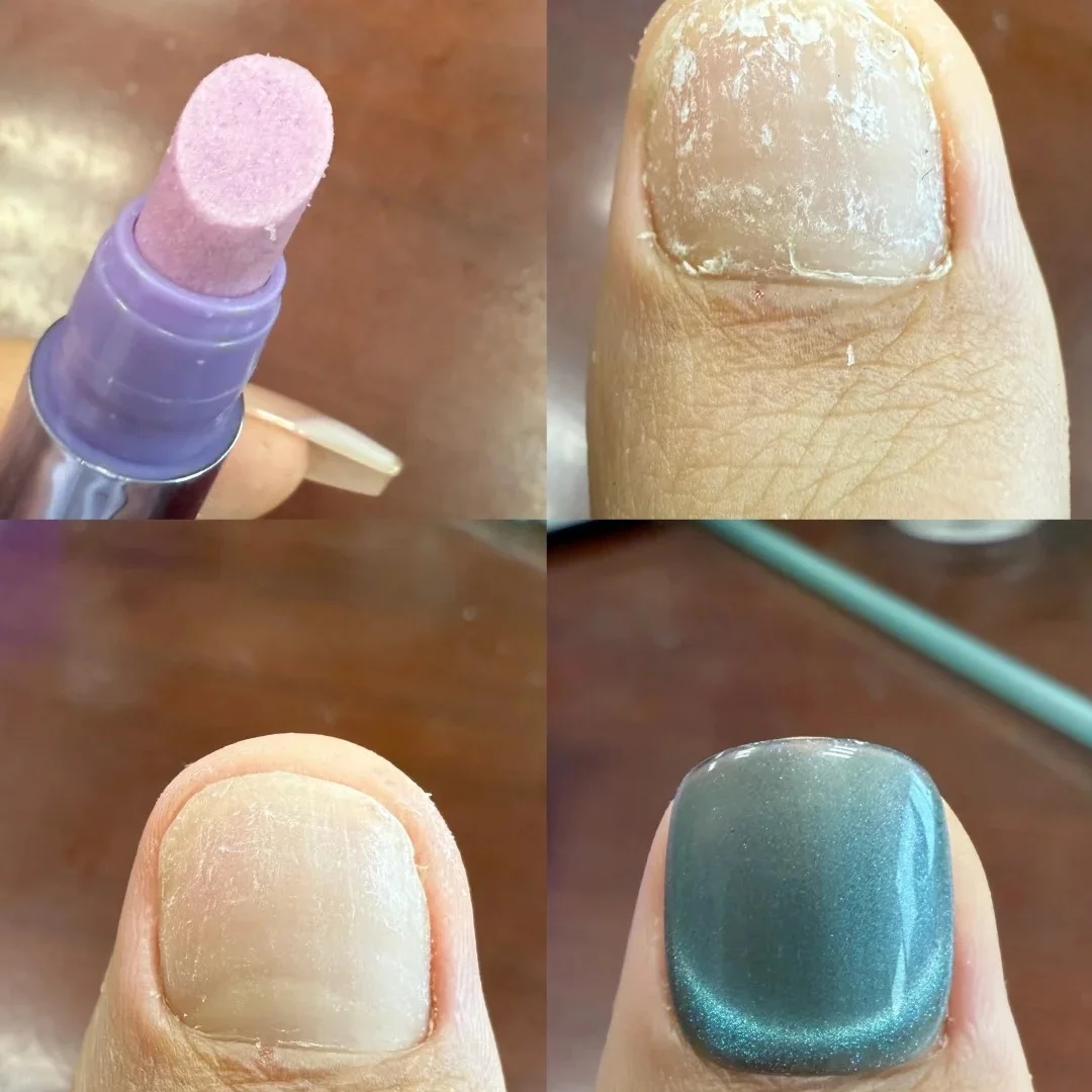 1 قطعة 2 في 1 الجلد الميت وبشرة مزيل القلم السيراميك تلميح انتهازي للبشرة مسمار القلم العناية النفط القلم ل Hangnails الأظافر الجافة والتالفة أداة