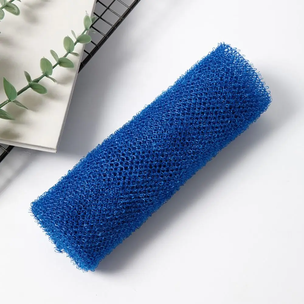 Exfoliating Mesh African Exfoliating Net Sponge Long Strip Skin Smoother African Net Long Net Smooth Skin Back Scrubber