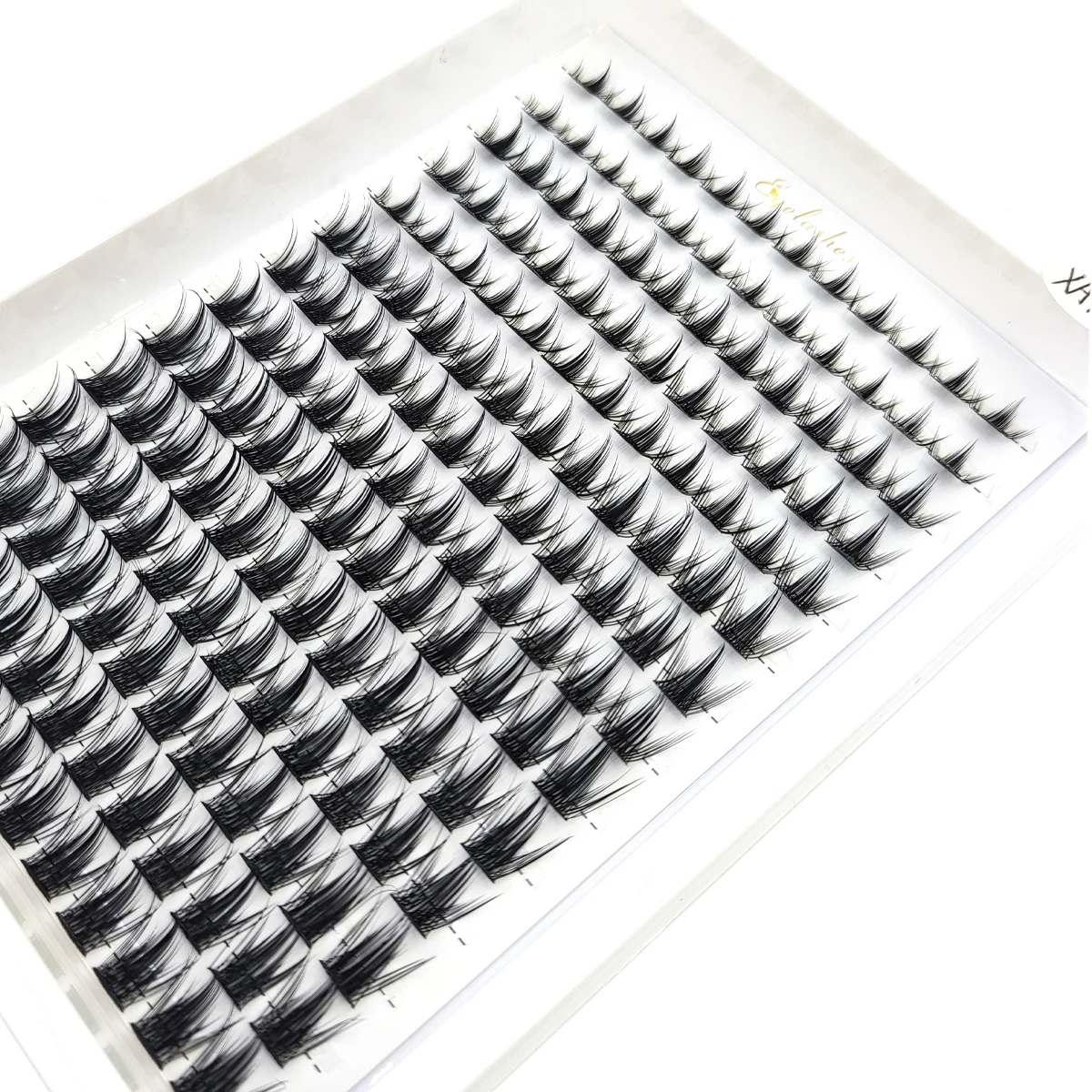 AMSDCN 14 rows of personal eyelashes 8-16mm mixed tray natural eyelash extension 3D artificial mink eyelash bundle makeup tool