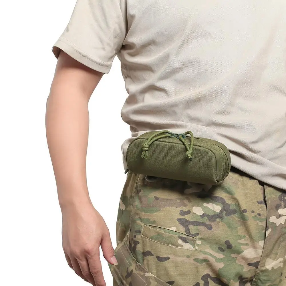 

4Color Tactical Nylon Glasses Pouch Hard Shell Sunglasses Box Waist Pack Utility Army Hunting Eyeglasses Case Eyewear Accessorie