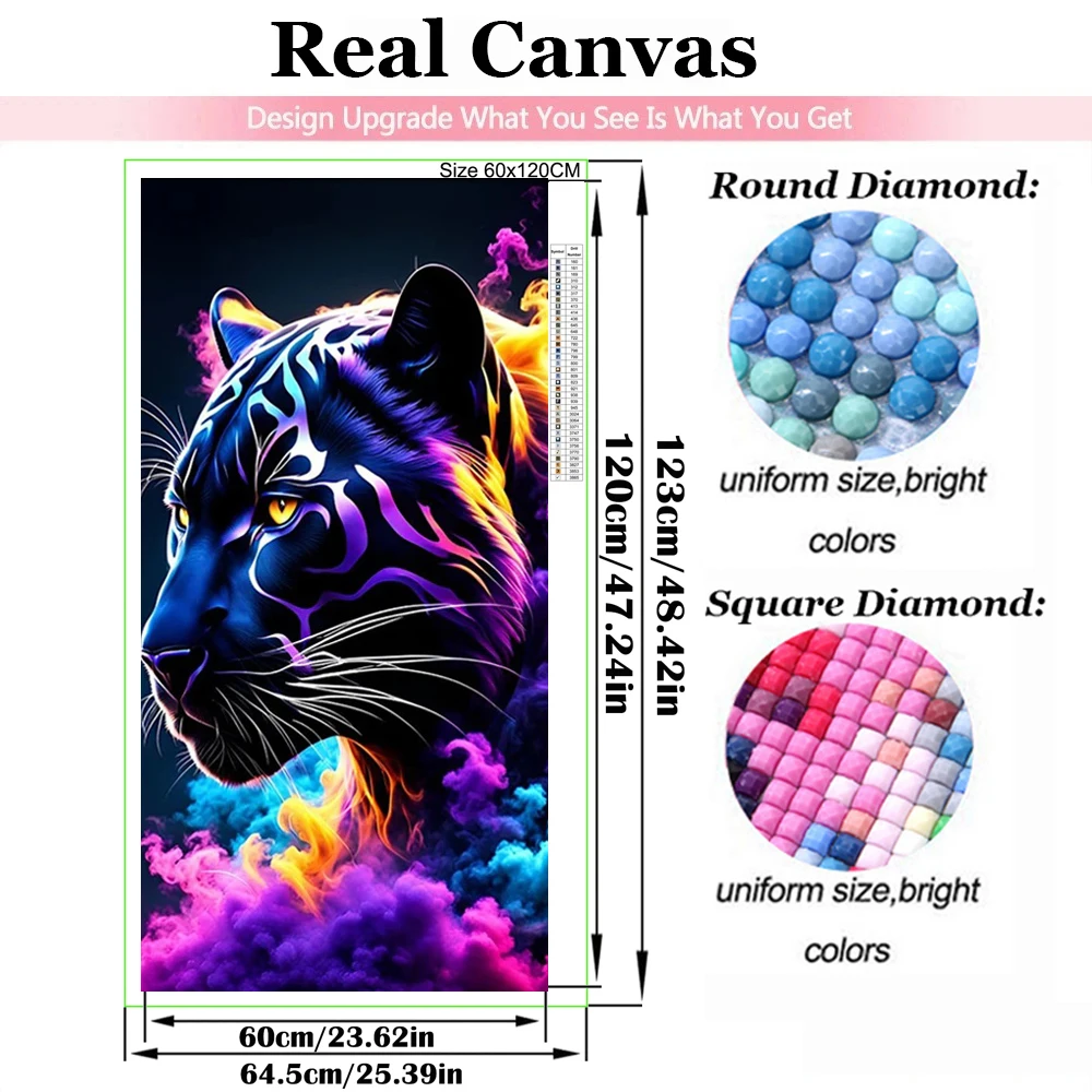 Amazing Black Panther Mystery and Majesty in One Diy Diamond Painting New 2024 Full Diamond Mosaic Cross Stitch Kits Home Decor