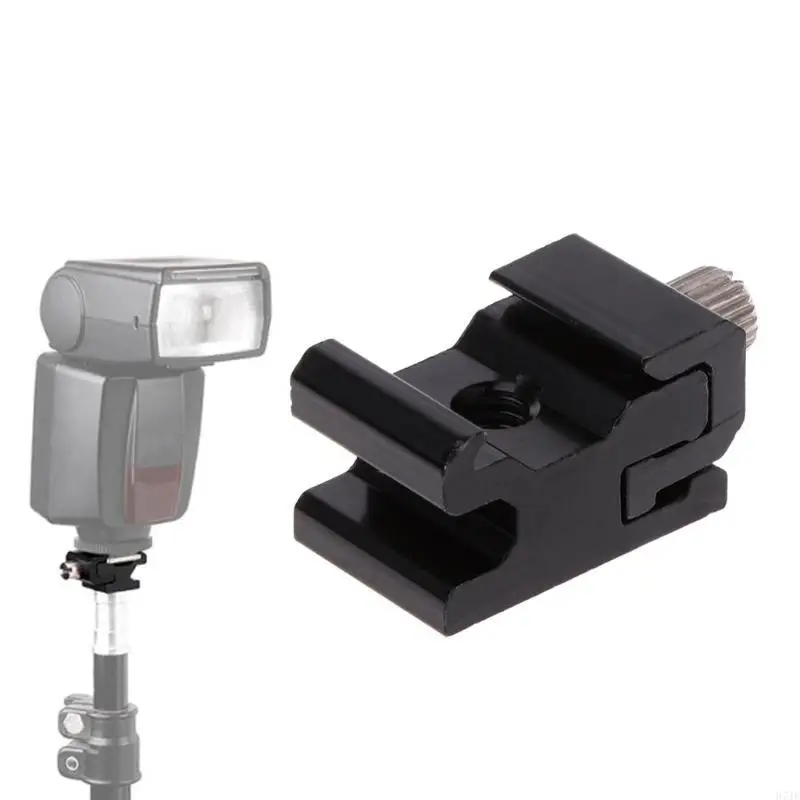 H7JF Hot Shoe Flash Crackte Cracket Stand Mount Mount Adapter Trigger Holder Accomances Accoman