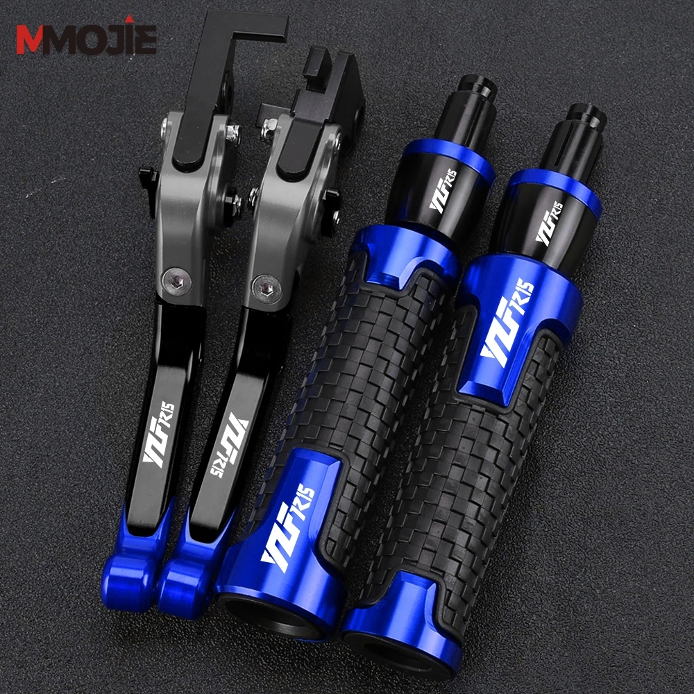 

Motorcycle FOR YAMAHA YZFR15 2008-2016 2015 2014 2013 2012 YZF R15 Brake Clutch Levers 7/8'' 22mm Handlebar Handle Grips Ends