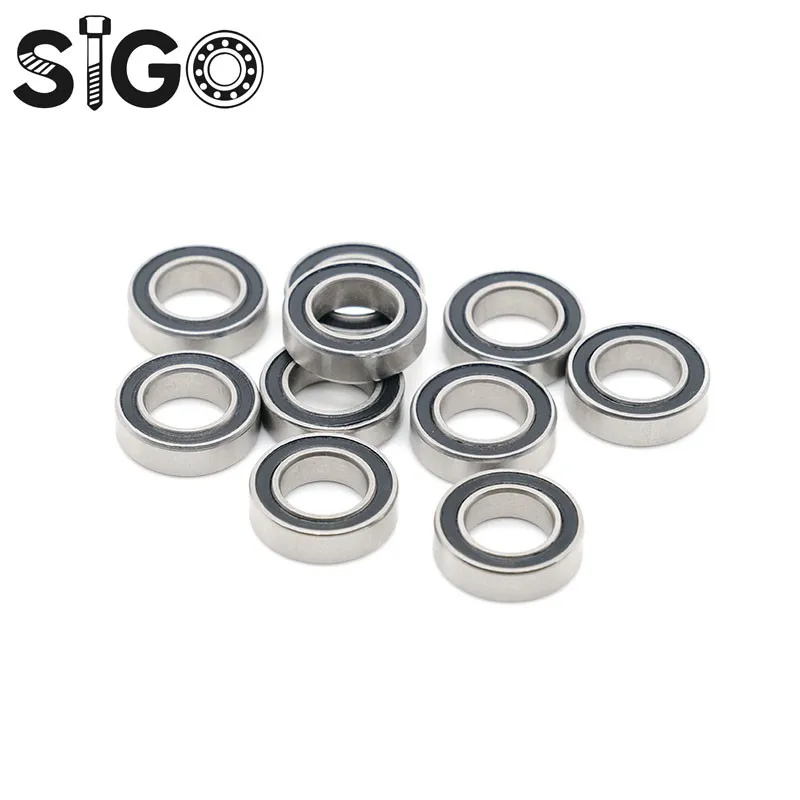 

10pcs 609RS Steel Bearing 9x24x7 Mm ABEC-7 Industry Motor Spindle 609rs Ball Bearings 3NC 609RS