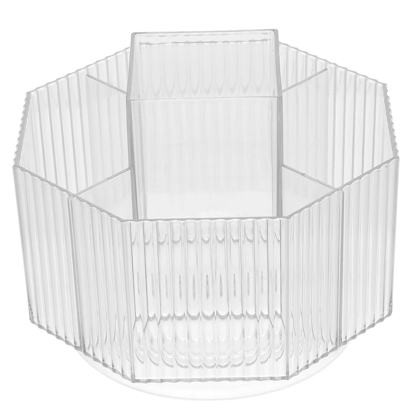 

Rotating Pen Holder Desk Organizer Pencil Storage Container For Office Art Supplies Marker Crayon Brush Clear