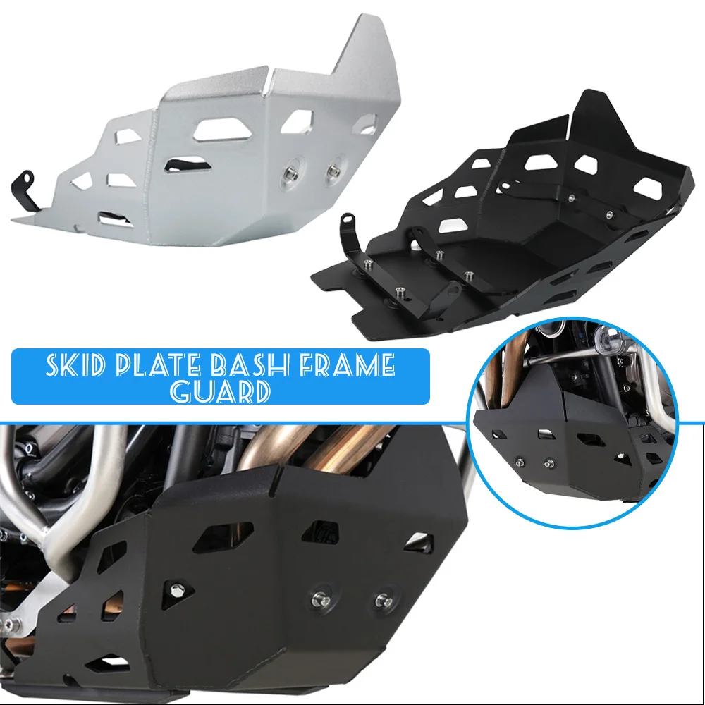 

Motorbike Parts Motorcycle Accessories Skid Plate Bash Frame Guard For YAMAHA TENERE 700 TENERE700 T7 Rally 2019-2021 Aluminum